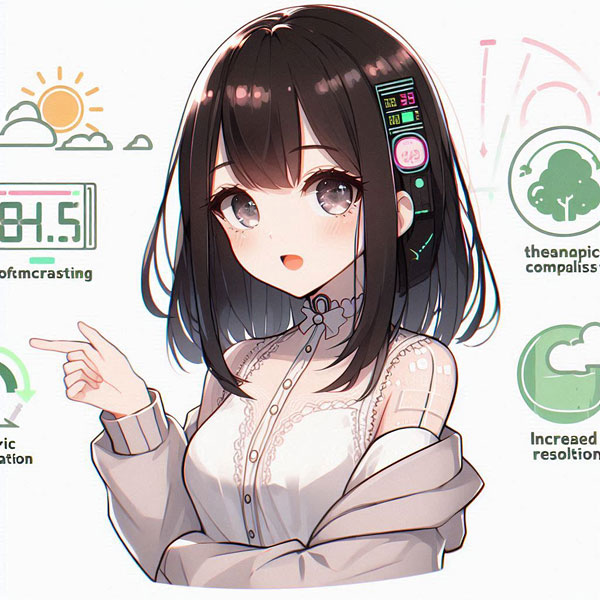 『感情のメタモルフォーゼ：AIの愛情』イメージ画像 by SeaArt