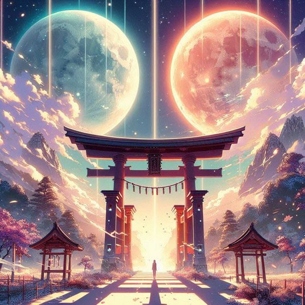 『月影結界 第三部 永遠の守護者』イメージ画像 by SeaArt